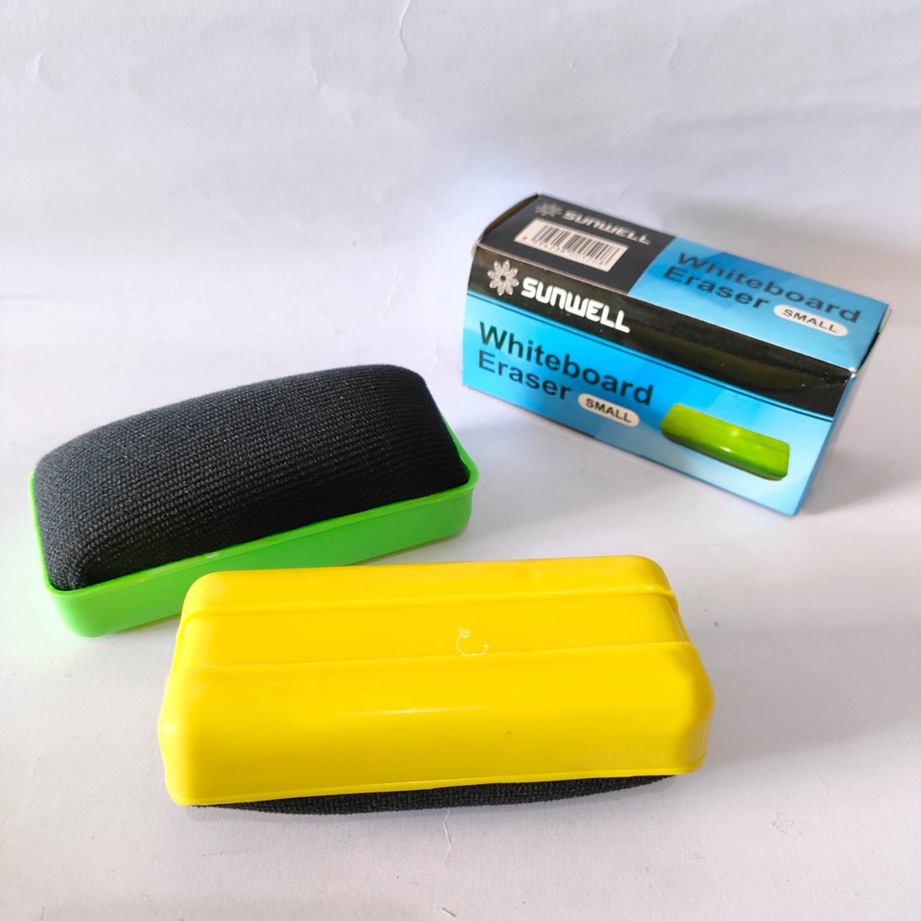 SATUAN ( 1 PCS ) Penghapus Whiteboard Kecil Sunwell / Eselon