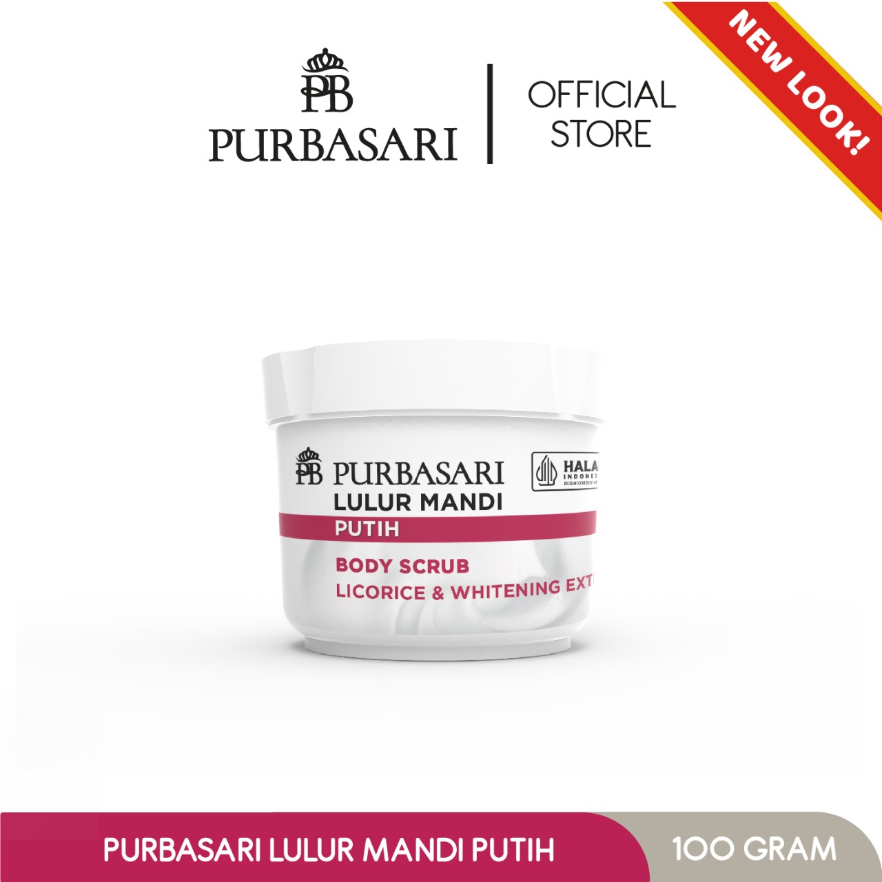 Purbasari Lulur Mandi Putih 100g