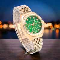 Jam Tangan Wanita Terbaru Bonia Chrono Off Ring Diamond Zircon Elegant Mewah Adjustable BN10798