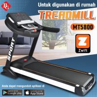 FREE GIFT BG SPORT (GARANSI SEUMUR HIDUP) Treadmill Elektrik Running Pad Alat Olahraga Fitness