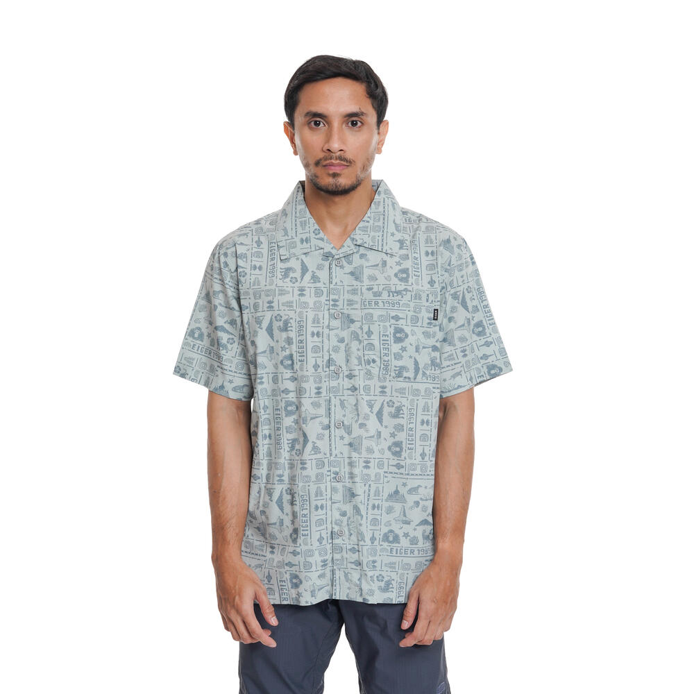 910009905 KENALI NEGERI SHIRT SS - GRY
