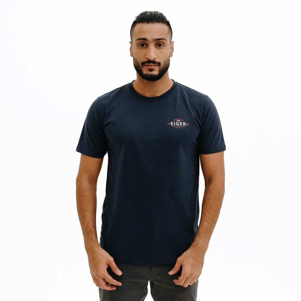 910006747 PIEST SS T-SHIRT - NAV
