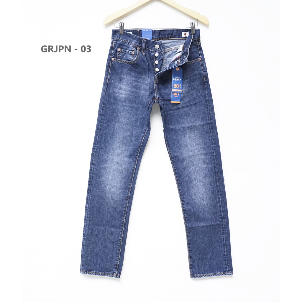 Jeans 501 Made in Japan | Jeans Pria | Blue Wash | 501GRJPN - 3