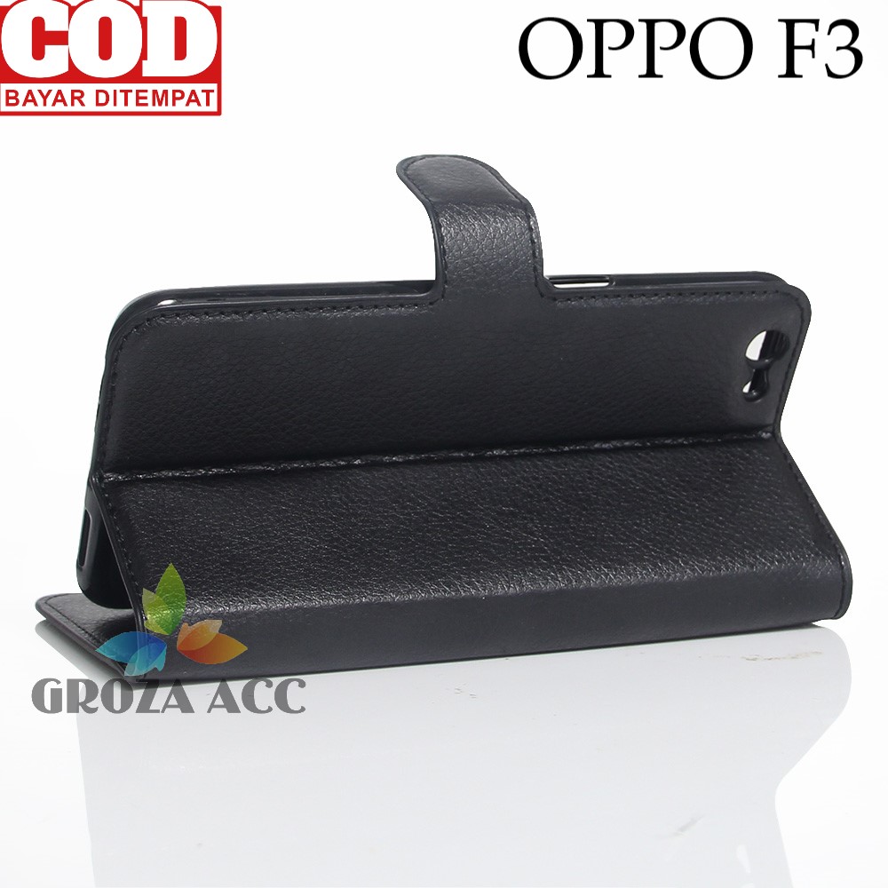 SARUNG BUKU FLIP UNTUK OPPO F3- LEATHER CASE FLIP- WALLET CASE FLIP OPPO F3 - CASING DOMPET-SARUNG BUKU HP sarung buku flip untuk oppo f3- leather case flip- wallet case flip oppo f3 – casing dompet-sarung buku hp