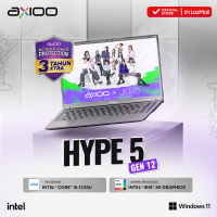 AXIOO HYPE 5 G12 | Intel Core i5 1235U RAM 16GB SSD 512GB FHD IPS Windows 11