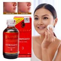 100% ASLI!! Toner Clariderm Astringent Pembersih Wajah Paling Ampuh Original ASLI 60ml (Serbuk Crystal)