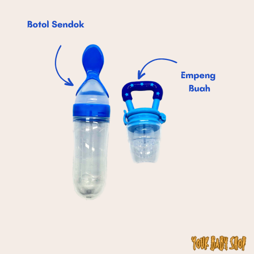 YBS 9in1 Baby Feeding Set Paket Perlengkapan Alat Makan Mpasi Newborn Bayi Baru Lahir