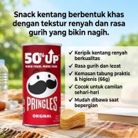 Pringles 66 Gram Original  Cheese  Sour Union Ukuran Lebih Besar Dan Pas