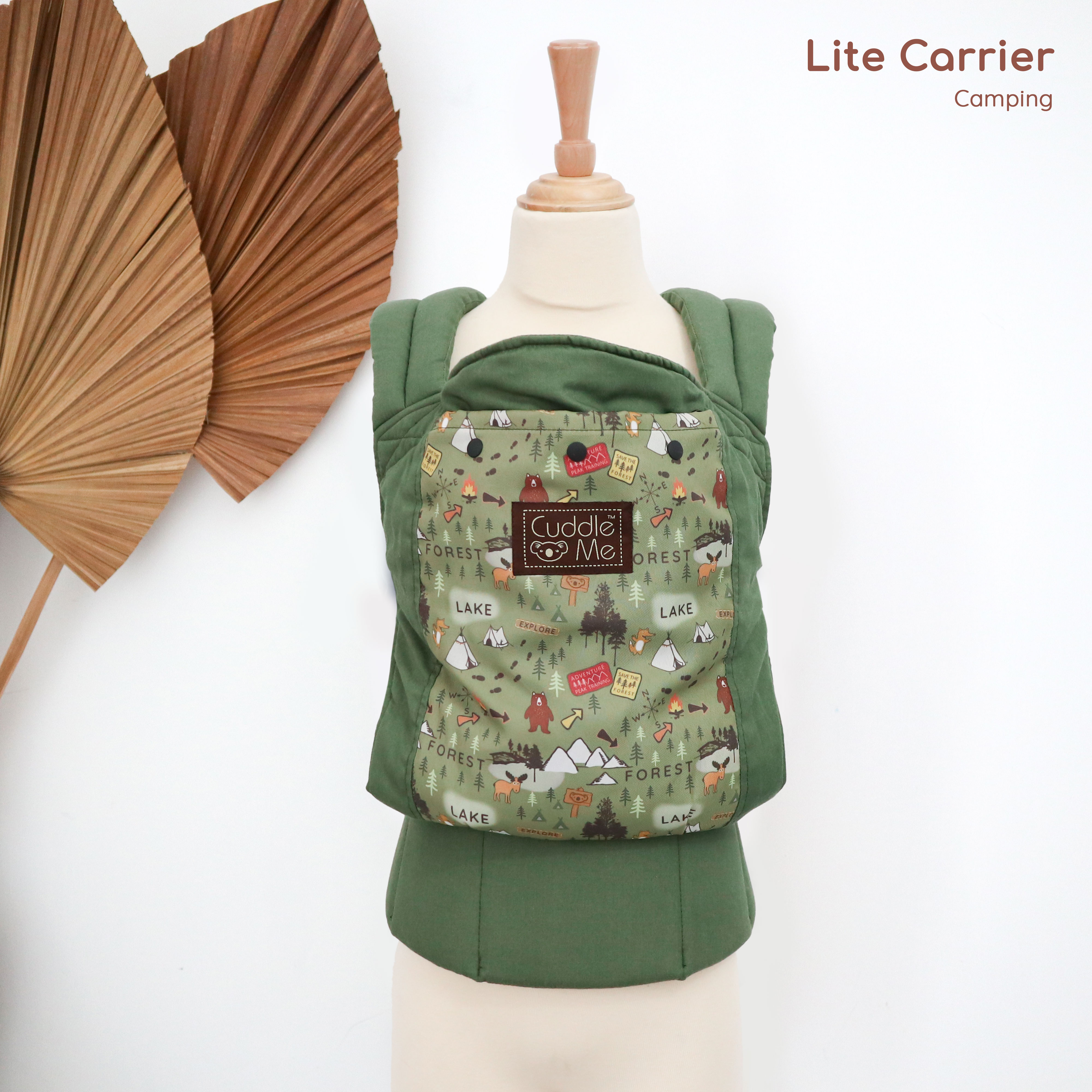Cuddleme LiteCarrier | Usia 4 - 36 bulan | Gendongan Bayi Depan Belakang Kangguru MShape M Shape SSC Lite Carrier