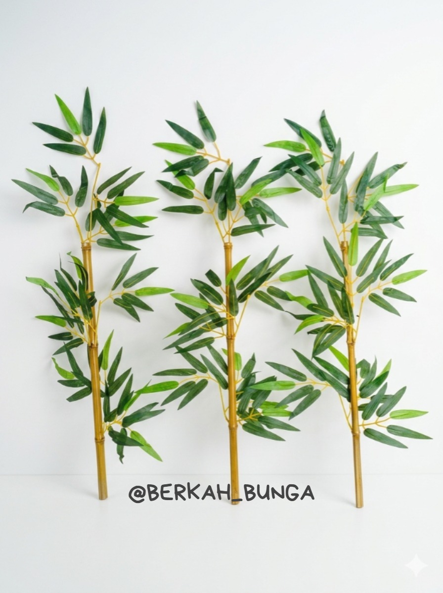 Batang Bambu Artificial /pohon plastik/ pohon bambu/ bambu partisi/ pohon partisi/ bambu dekorasi/ bambu partisi/ Bunga plastik/bunga artificial/bunga hias/batang Bambu Bunga Artificial Pohon Hias Plastik Daun Latex Artificial