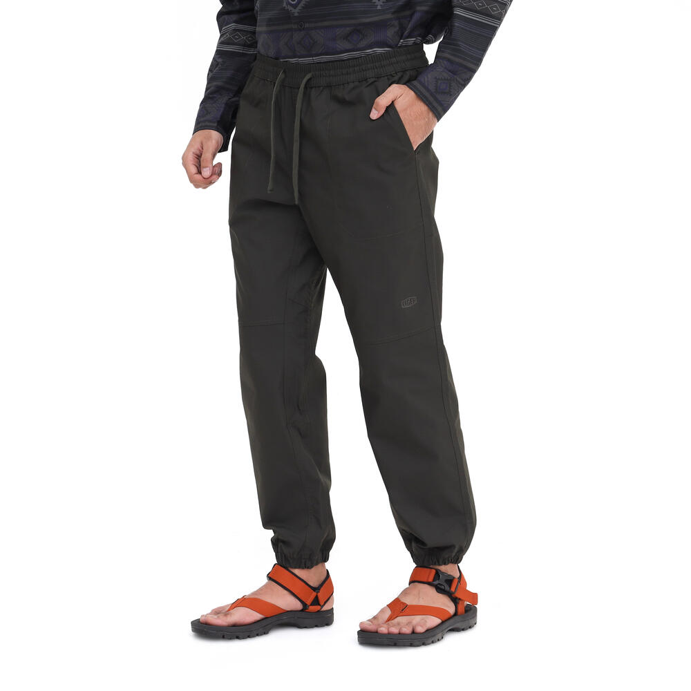910009505 SAFAR CHINOS JOGGER PANTS - DGN