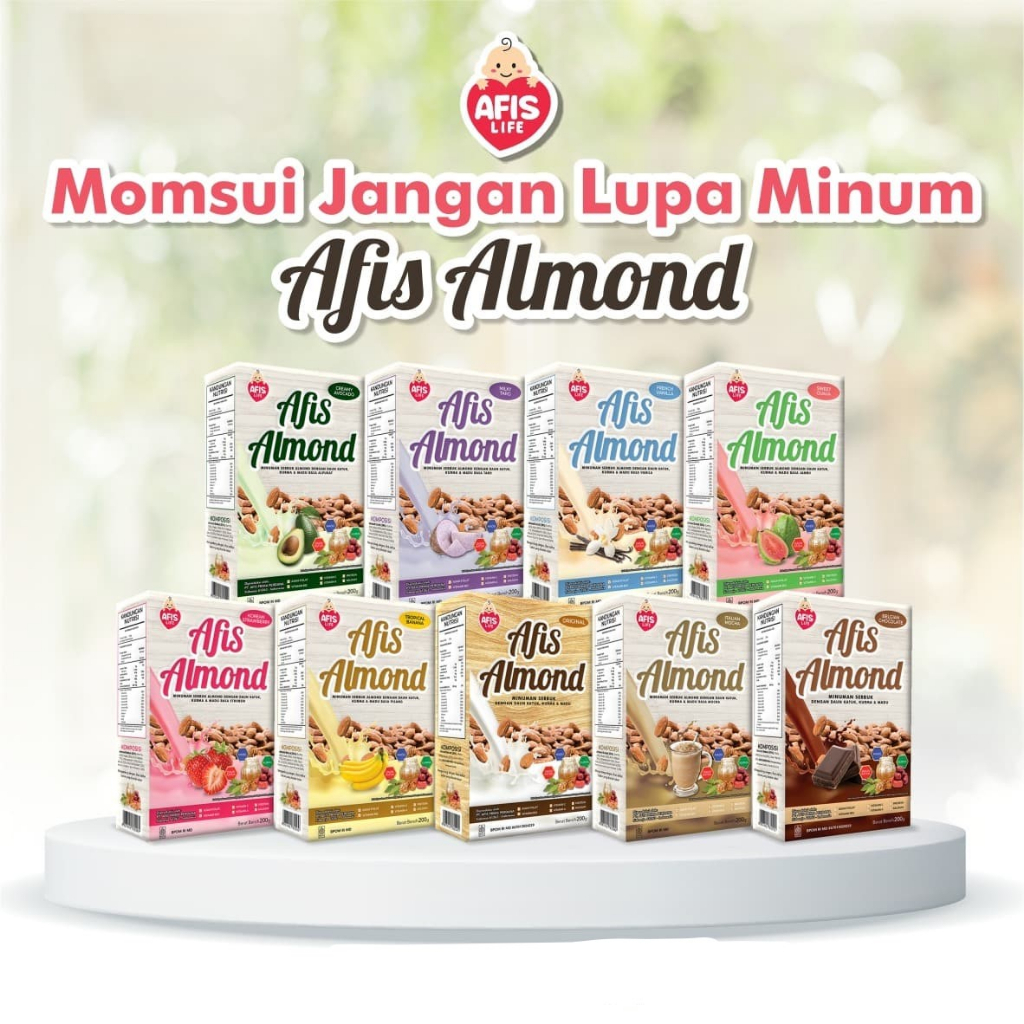 Afis Life Susu Almond PELANCAR ASI