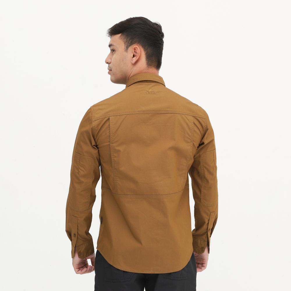 910007511 MENS EQUATOR SHIRT 2.0 LS - BRW