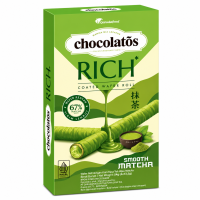 Chocolatos Rich Dubai Chocolate Style dan Smooth Matcha 54 Gram Rasa Coklat Pistachio & Matcha