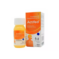 Actifed Sirup 60 ml - Sirup Obat Batuk Flu Merah Kuning Hijau