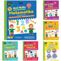 Sepaket 6 Buku Paud Usia 4-5 Tahun Seni Anak Taslim Penerbit Erlangga For Kids Kurikulum Merdeka