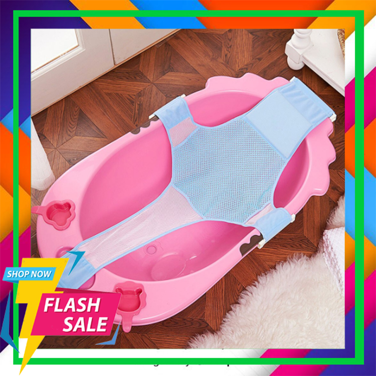 Alat Bantu Mandi Anak Baby Bath Helper Bath Tub Seat Net Shower
