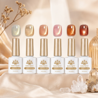 BPOM CERTIFIED BORN PRETTY Gold Cat Magnetic Gel Polish 10ml UV Nail Art