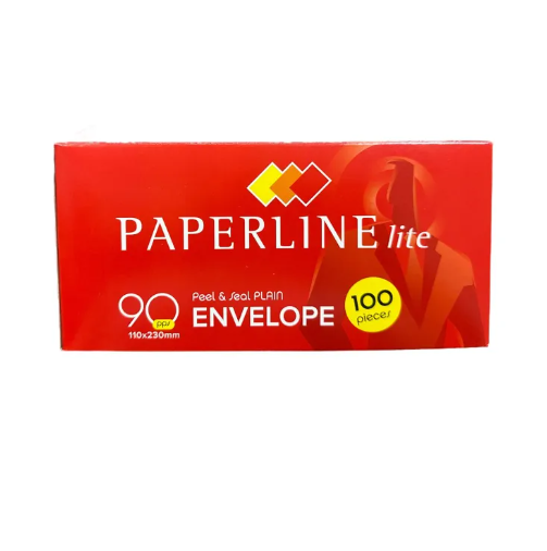 Amplop Besar Putih Polos Lite 90 PPS 100 lbr - 1 Pak 70gsm Paperline