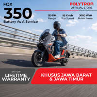 Polytron Fox-350 – Battery As A Service – Motor Listrik – ON THE ROAD JAWA BARAT & JAWA TIMUR