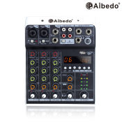 Aibedo 4-Channel Bluetooth Mixer for Professional Karaoke Audio