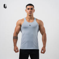 Lockerwear Singlet Stringer Pria Tank Top Gym Fitness Workout Sleeveless Olahraga Elastis Muscle Fit