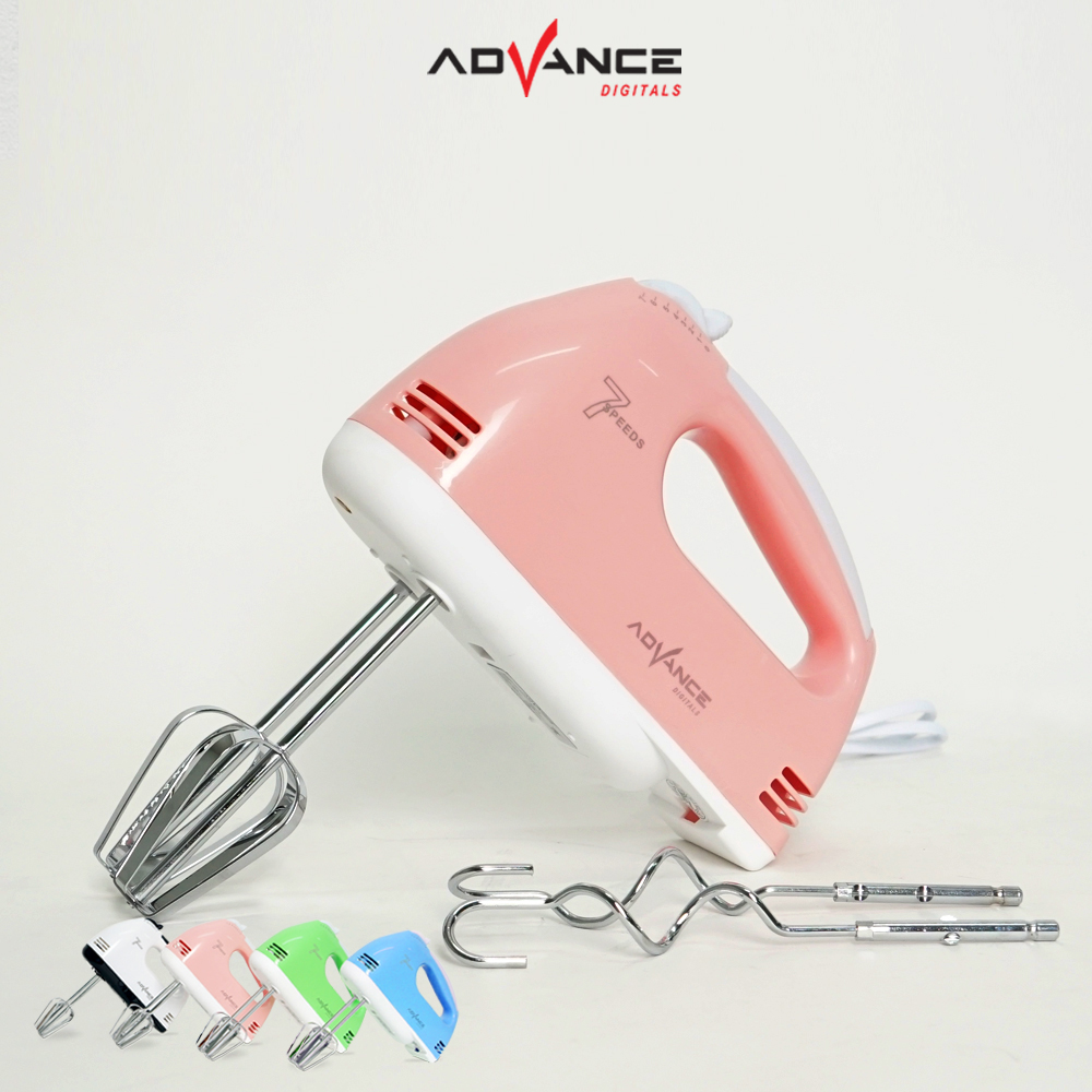 Hand Mixer Advance MX-133 Alat Pengaduk dengan 7 Kecepatan Otomatis Garansi Resmi Advance 1 Tahun