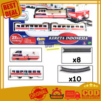 Cotton Kereta Api Indonesia Lokomotif Railway Acosta Classis Train Toys Mainan Edukasi Anak Set Bermain Permainan Locomotif Track Long Rail King Kereta Loco Gerbong Rel KAI