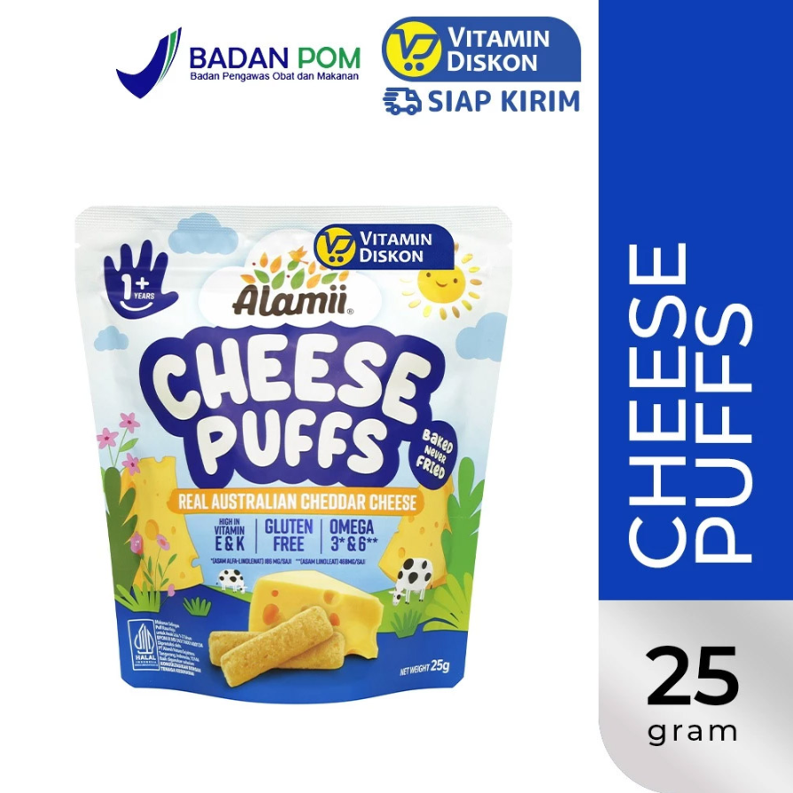 ALAMII PUFFS | Snack Bayi Cemilan Sehat Bayi dan Anak Snack Lumer