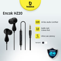 Baseus Encok HZ20 Wired Earphones Jack 3.5mm