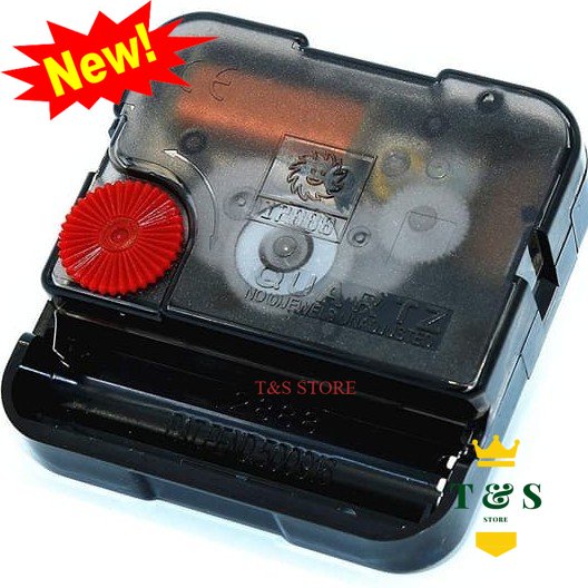 mesin jam dinding sweep 12888 mesin jam dinding QUARTZ 12888 124mm model sweep movement putaran sangat halus