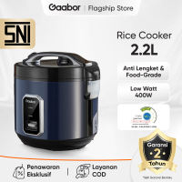 Gaabor Rice Cooker Magic Com 400W 2.2L Serbaguna Anti Lengket Penghangat Nasi
