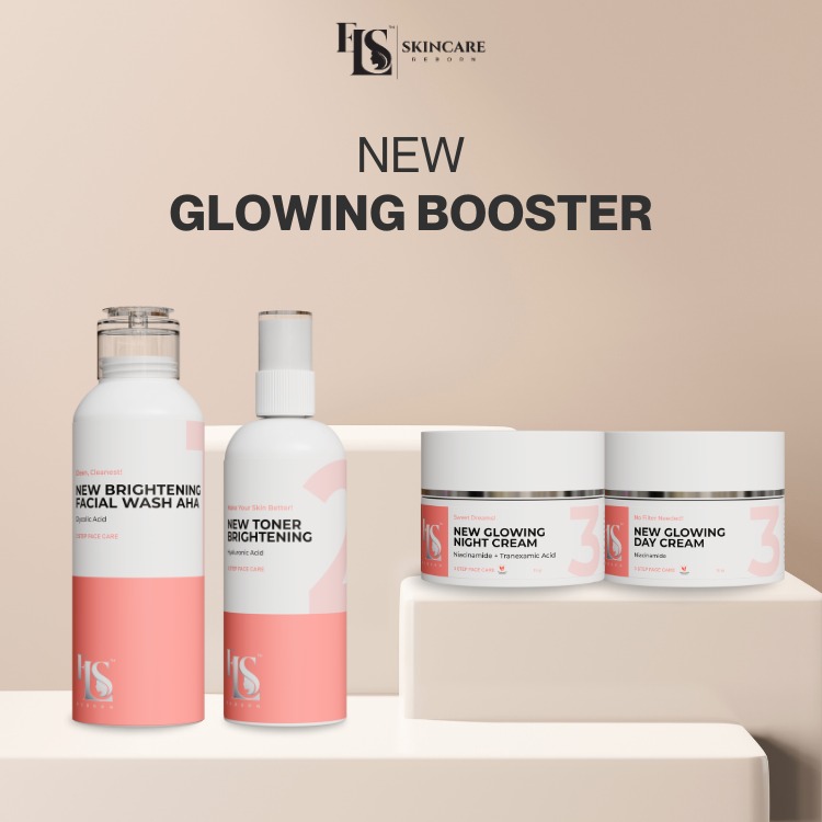 LS SKINCARE PAKET SKINCARE BPOM NEW GLOWING BOOSTER CREAM GLOWING KOSMETIK PERAWATAN KECANTIKAN B...