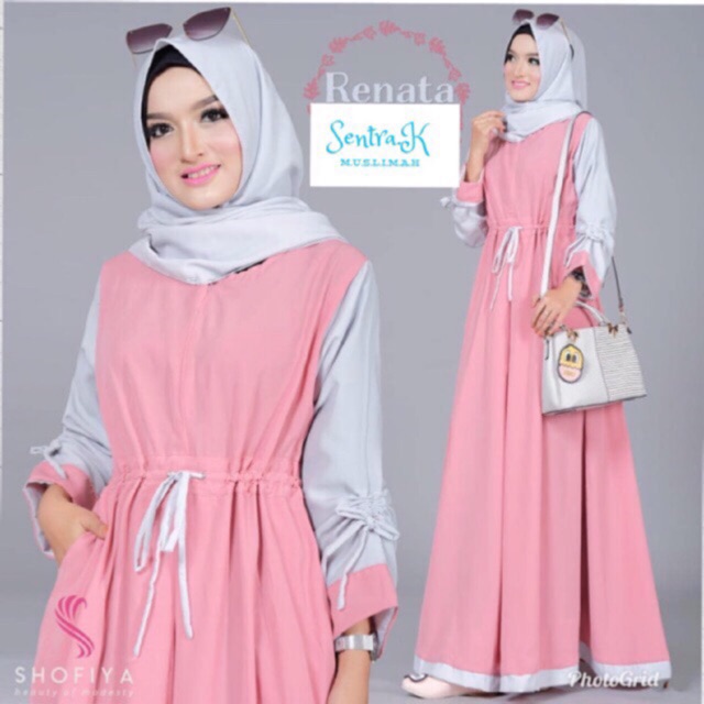 FJC Gamis renata murah busui fjc gamis renata busui