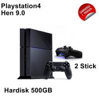 PS4 Hen firmware 9.0 full game Hardisk 500gb ( Warna Hitam & Putih )
