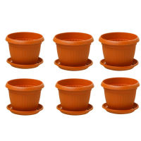 CLARIS Paket Pot Florence 5818 + Tatakan isi 6 Pcs