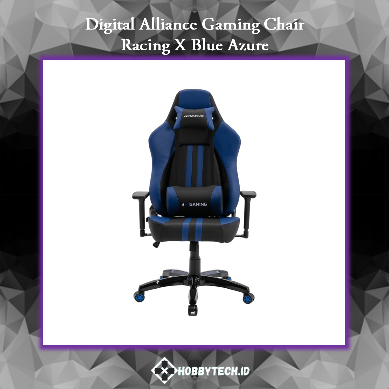 Digital Alliance Gaming Chair Racing X Blue Azure