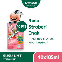 Greenfields Susu UHT Kids Stroberi 105ml x 40pcs [Karton]