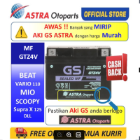 Aki Motor GS ASTRA GTZ4V Beat Vario Mio Scoopy Supra X 125 dll