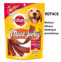 Pedigree Snack Anjing Meat Jerky VP Smoky Beef Flavor Repack 50gr s/d 200gr