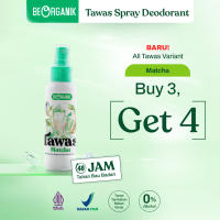 [SPECIAL PROMO] BUY 3 GET 4 Beorganik Tawas Spray 100ml - Natural Deodorant Package Isi 4pcs
