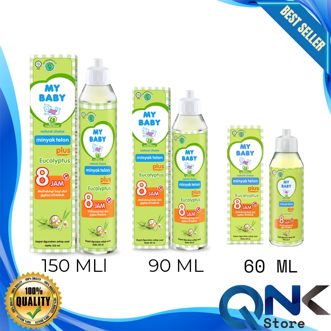 My Baby Minyak TeloN Eucalyptus 60ml 90ml 150ml