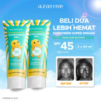 Twin Pack Azarine Nailoong Edition Hydrasoothe Sunscreen Gel SPF45 PA++++ [2x50ml]