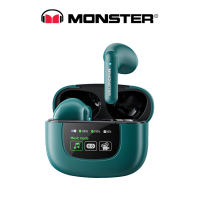 Monster XKT20 Wireless Bluetooth Earphones LED Screen HIFI Sound Headphones Long Battery Life Headsets Bluetooth V5.4 Earbuds with Mic Gaming Headset Sport Headphones