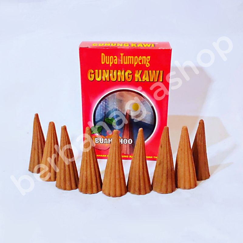 Dupa Gunung Kawi Kerucut Cone / Gunung kawi Asli Tumpeng Warna Merah