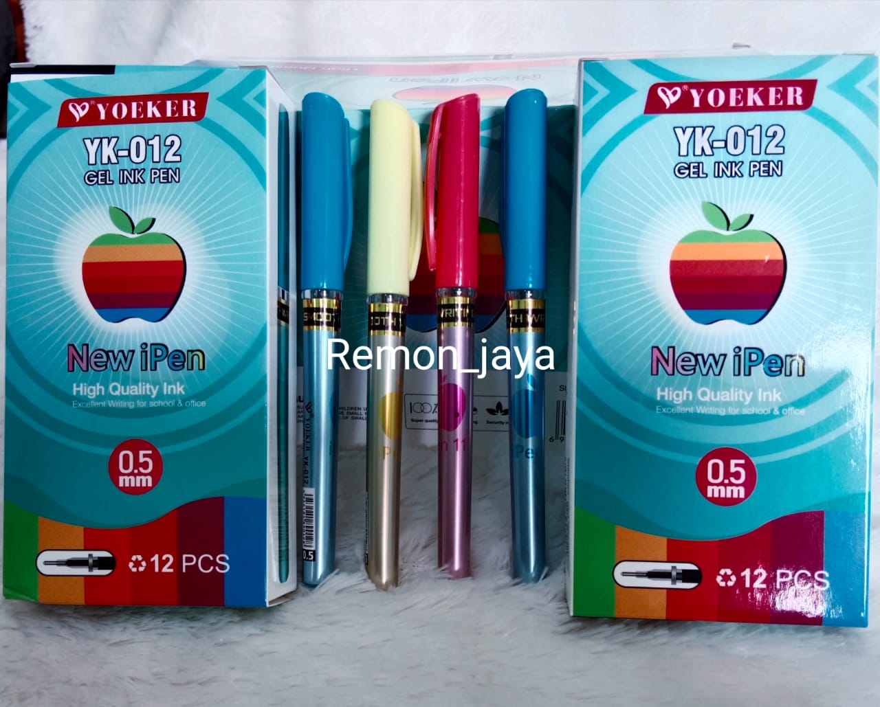 (promo) pulpen apel new ipen 1 pak isi 12 pcs