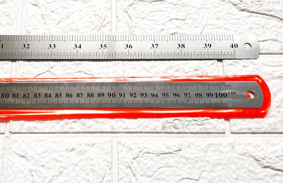 Penggaris Besi 100 Cm