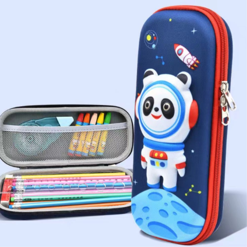Kotak Pensil 3D Karakter Kartun Bahan EVA anti Air import Viral Perlengkapan Sekolah Anak MK909