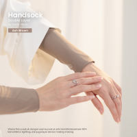 Arafa Hijab - Double layer Handsock | Manset Tangan Muslimah Premium