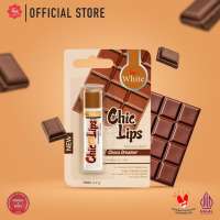 VIVA White Moisture Lip Balm Chic On Lips - Tersedia 4 Varian Rasa